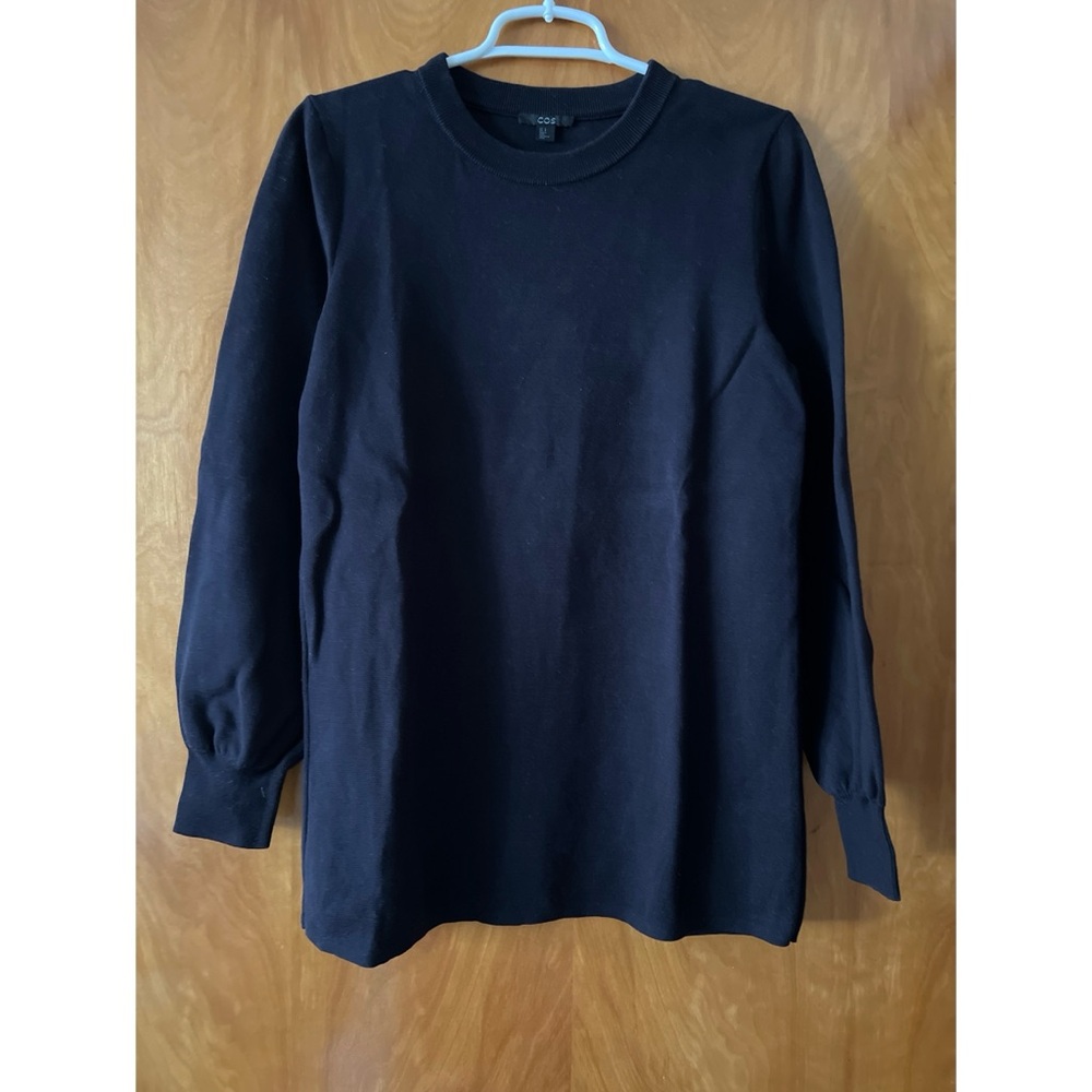 COS Black Long Sleeve Sweatshirt